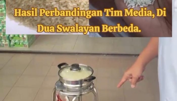Kualitas Beras Batak Raya Yang Kuning dan Bau, Andi Cori Minta Disperindag Bertindak
