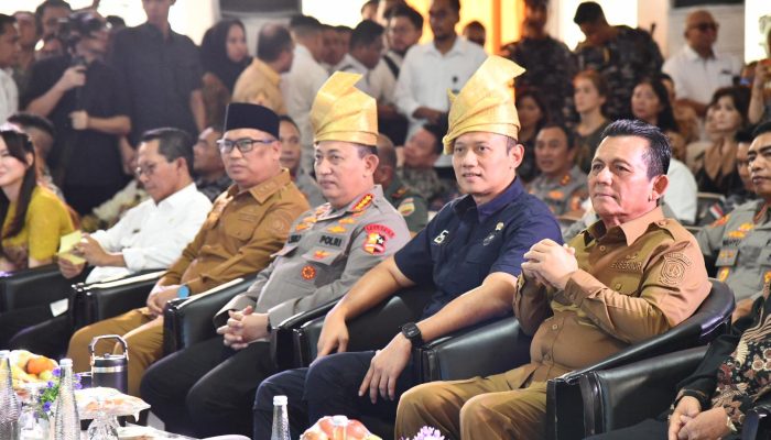 Ansar Dampingi Menko AHY Hingga Kapolri Resmikan Gold Coast International Ferry Terminal Bengkong Batam