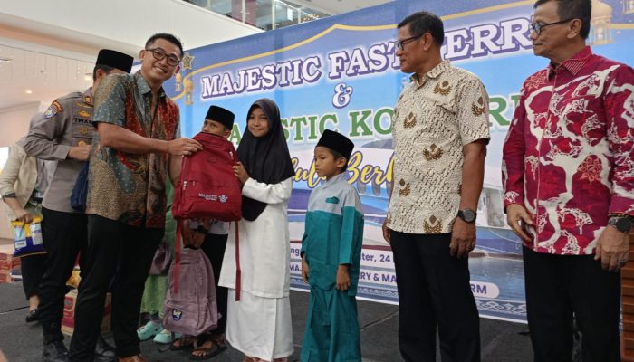 Konsisten Gelar Kegiatan Sosial, Wawako Tanjungpinang Puji Majestic Fast Fery dan Majestic Koi Farm
