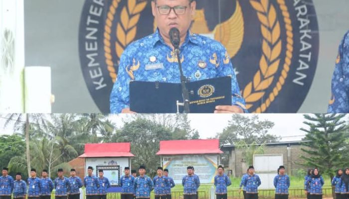 Lapas Kelas IIA Tanjungpinang Gelar Upacara Peringatan Harkitnas ke-117