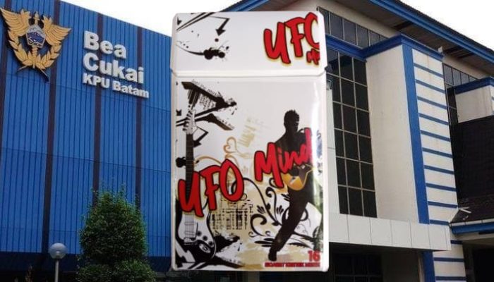 Rokok Ilegal Bermerek UFO Mind Marak di Kepri, Diduga Dilansir Oknum