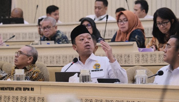 RDP dengan Komisi II DPR RI, Menteri Nusron Paparkan Progres Pendaftaran Tanah Capai 98%