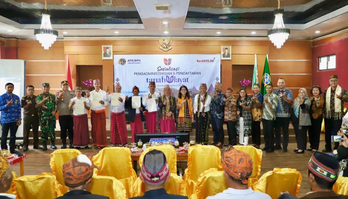 Sosialisasi Pendaftaran Tanah Ulayat, Kementerian ATR/BPN Jadi Motor Penggerak dalam Memberikan Perlindungan bagi Masyarakat Hukum Adat