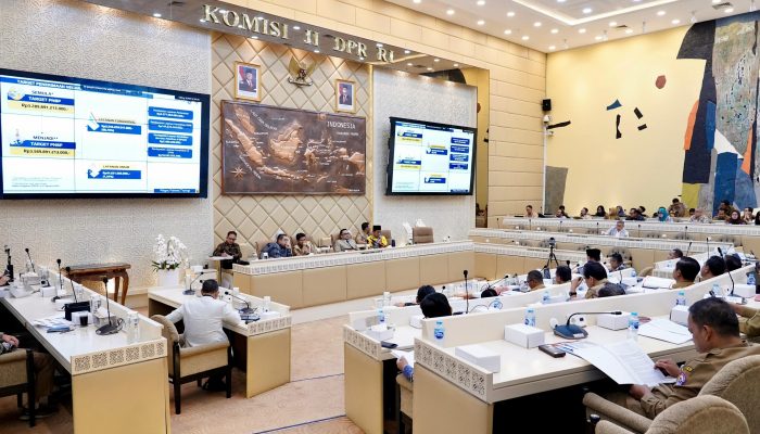 RDP Bersama Komisi II DPR RI, Pagu Anggaran Kementerian ATR/BPN Tahun 2026 Ditetapkan Rp9,49 Triliun