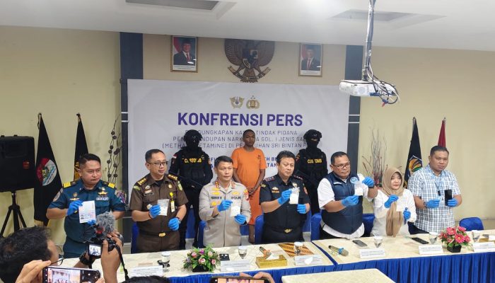 BC Tanjungpinang Berhasil Gagalkan Penyelundupan Sabu Seberat 496 Gram