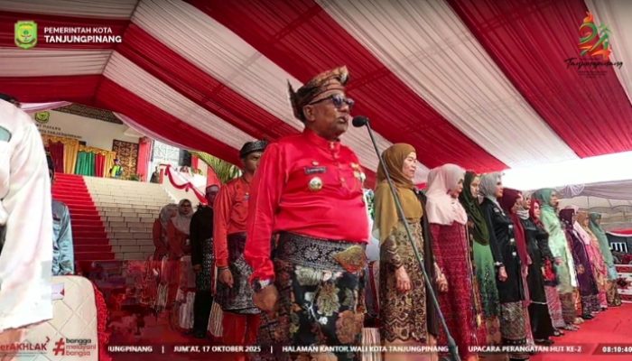 Upacara Peringatan Hari Jadi ke-24 Kota Otonom Tanjungpinang Berlangsung Khidmat