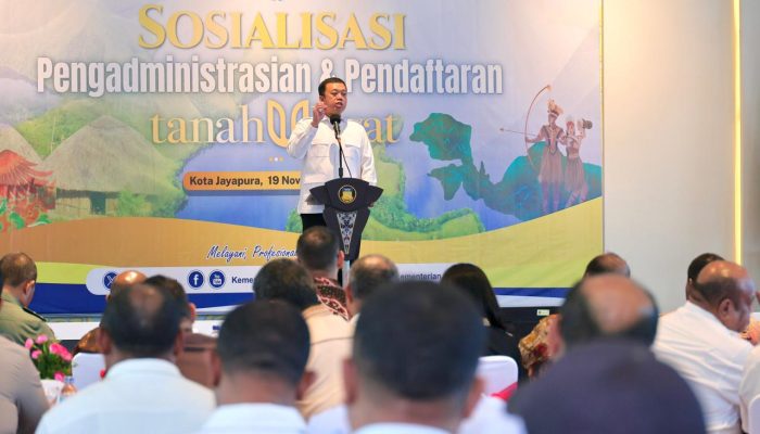 Menteri Nusron: Harmonisasi Hukum Adat dan Pertanahan Melalui Sertipikasi Tanah Ulayat di Papua