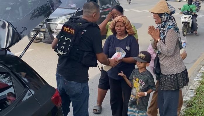 Usai Pulang Umroh, Bripka Zulhamsyah Langsung Lanjutkan “Razia Perut Lapar” di Tanjungpinang dan Batam
