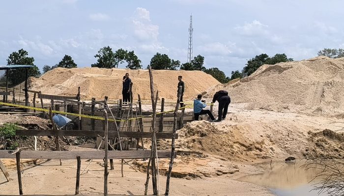 Tambang Pasir Ilegal di Bintan Ditutup, Beroperasi Setahun di Malang Rapat dan Tiga Bulan di Galang Batang, Nikoi, Kampung Banjar 