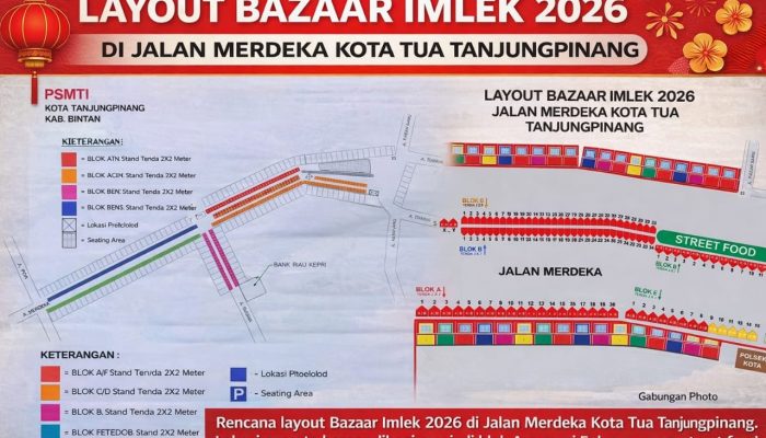 Polemik Bazar Imlek di Tanjungpinang, Pengelola dan Pelaksana Beda Pandangan soal Skema dan Kepanitiaan