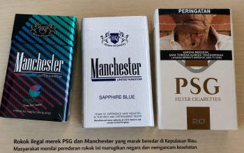 Rokok Ilegal PSG dan Manchester Kuasai Pasar Kepri, Muncul Isu Jaringan Terorganisir Libatkan Oknum
